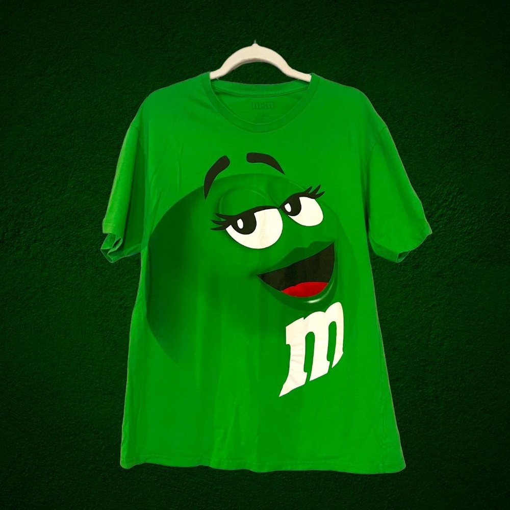 Vintage | Green M&M T-Shirt